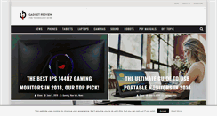 Desktop Screenshot of gdgtpreview.com